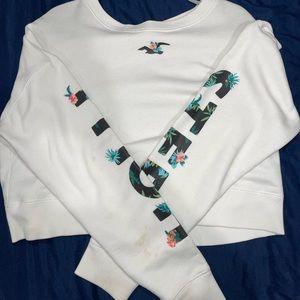 hollister crop sweater